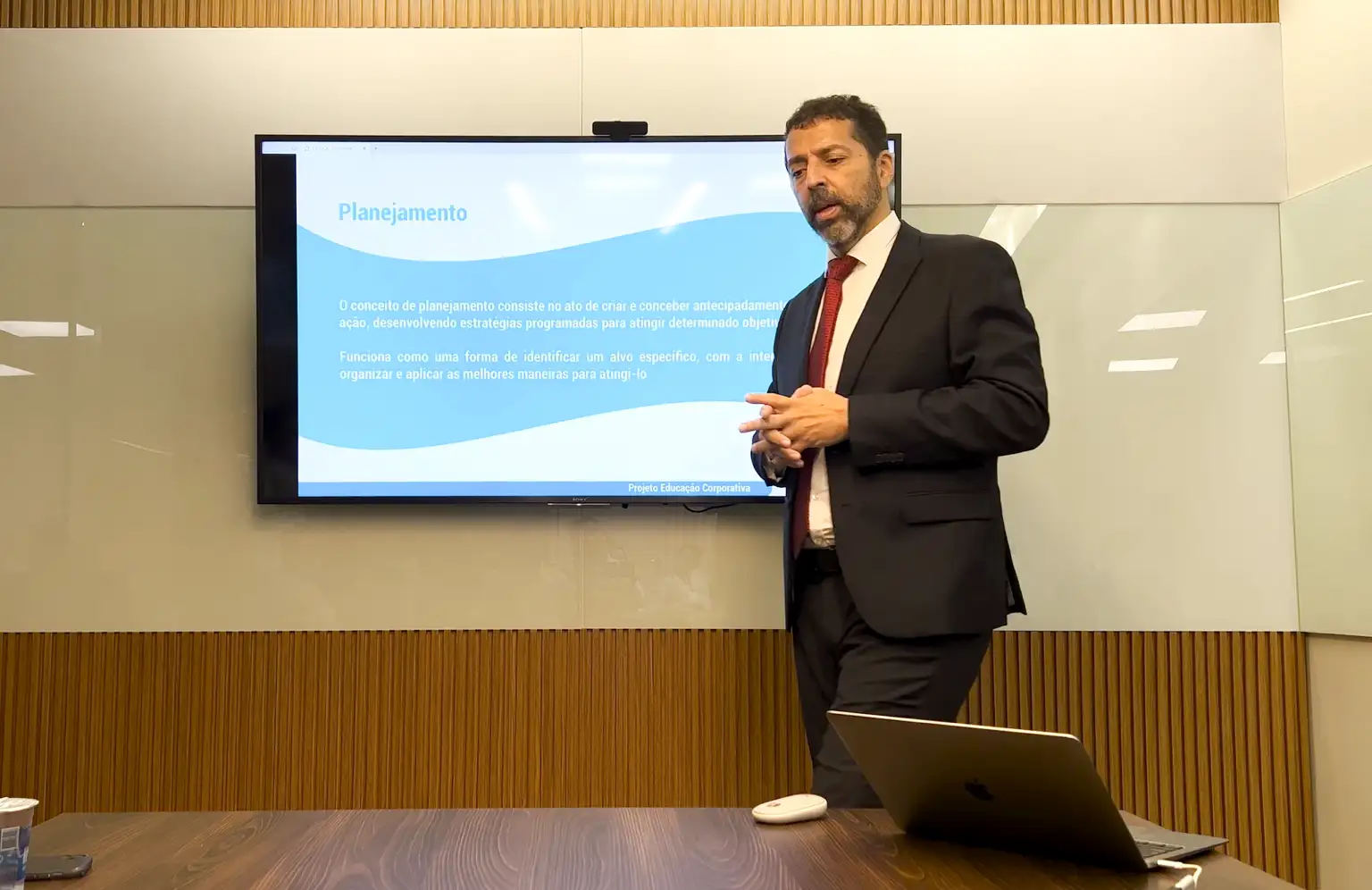 Treinamento corporativo conduzido pela BM Comunicação